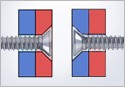 Ringmagnet mit Senkung Ø 15 x Ø  4,3 x 5mm - Nord - Neodym N35 - 1
